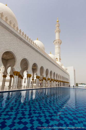 Sheikh Zayed Grand Mosque with Shallow Pool I