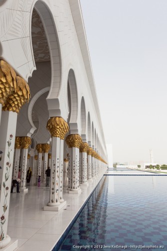 Sheikh Zayed Grand Mosque with Shallow Pool II