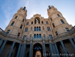 Schwerin castle - entry