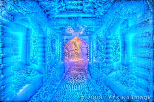 icy fairy-tale castle
